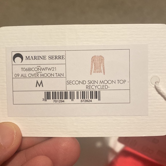 Marine Serre Second Skin Moon Top - Picture 3 of 3